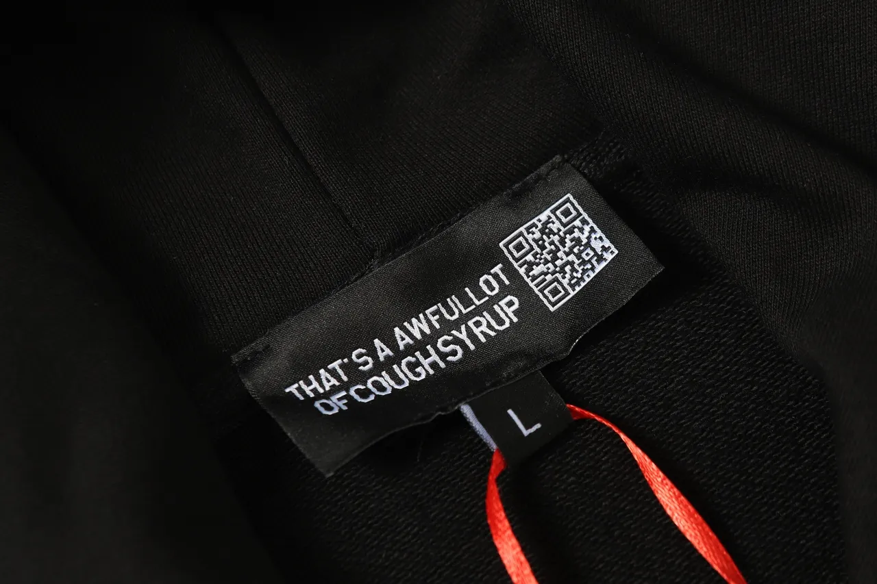 C Black I THAT'S A AWFUL LOT OF COUGH SYRUP In Stock Same Style. （fabric): 100 Sizes（size）：S-M L X L （colour）：